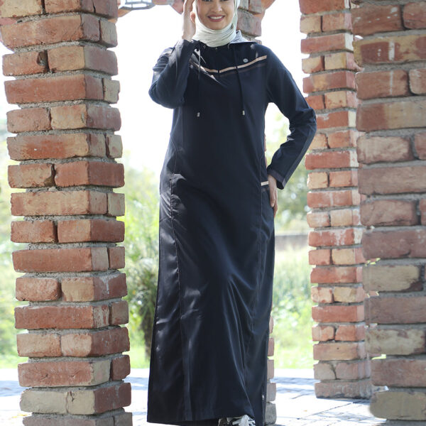 Urban Shadow Detachable Hood Jilbab