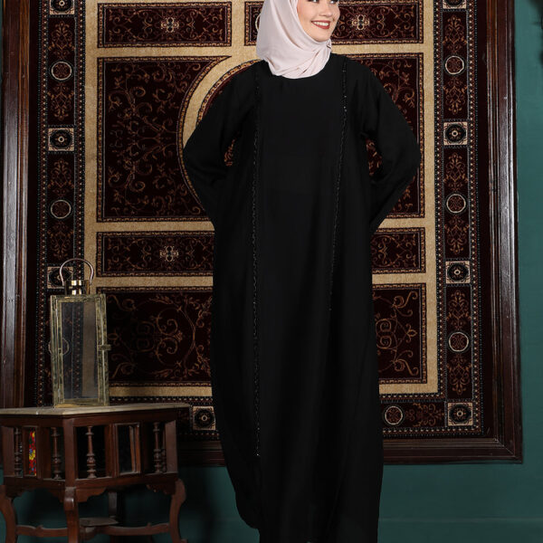 Black Charisma Embellished Abaya