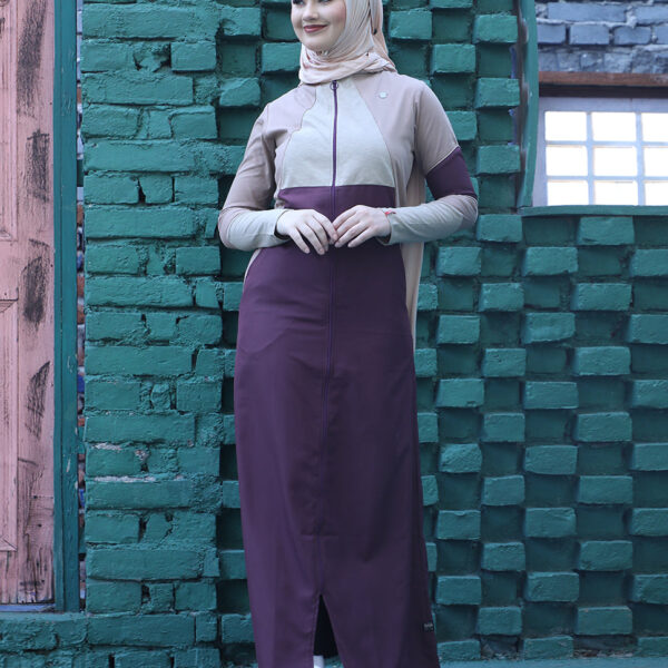 Crimson Breeze  Smart Collar Jilbab