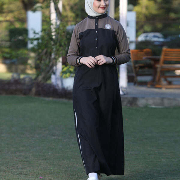 Majestic Black Smart Pick Jilbab