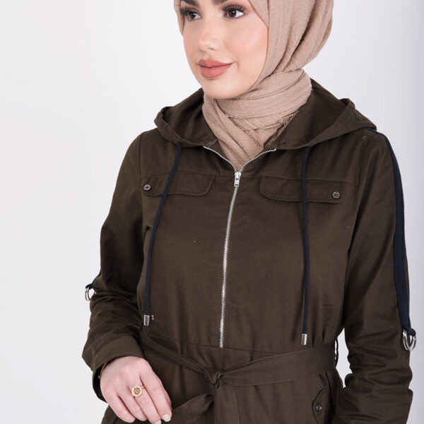 Smart Look Olive Jilbab