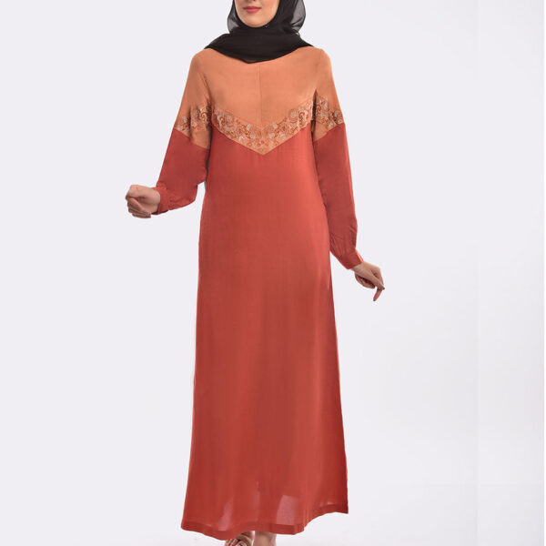 Front view of 1wjbsrvs0200a – modest abaya design