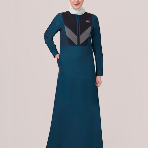 June Bug Raised Collar Jilbab