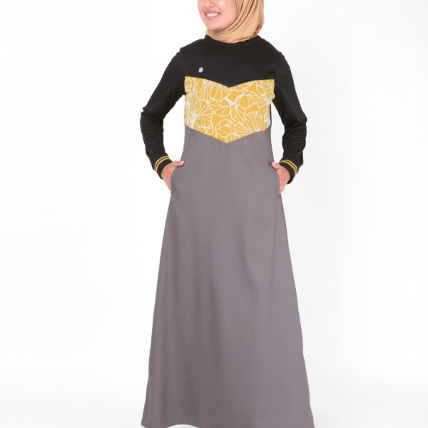 Nomad Abstract Print Jilbab