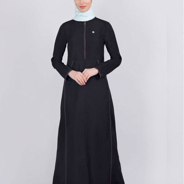 Smart Fashionista Black Jilbab