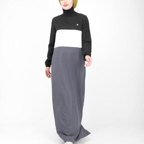 Classic Colour Block Jilbab
