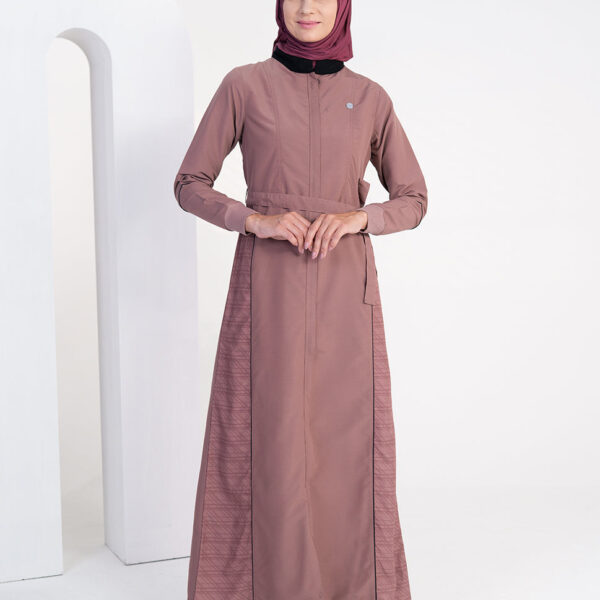 Urban Sister Peach Brown Jilbab