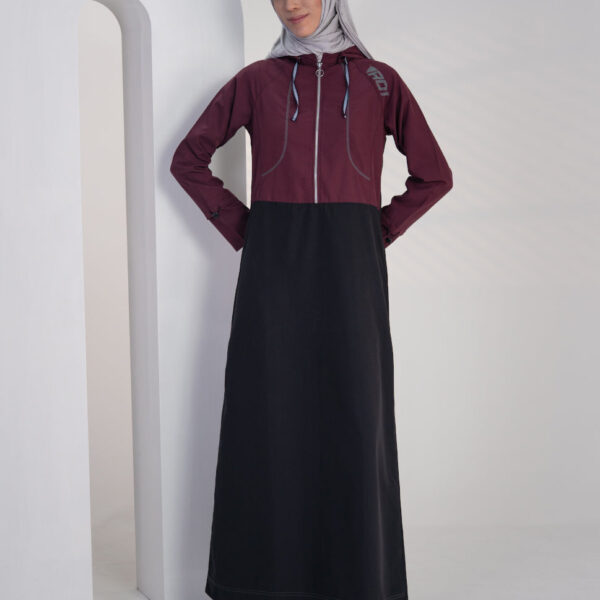 DualTone Hooded Jilbab