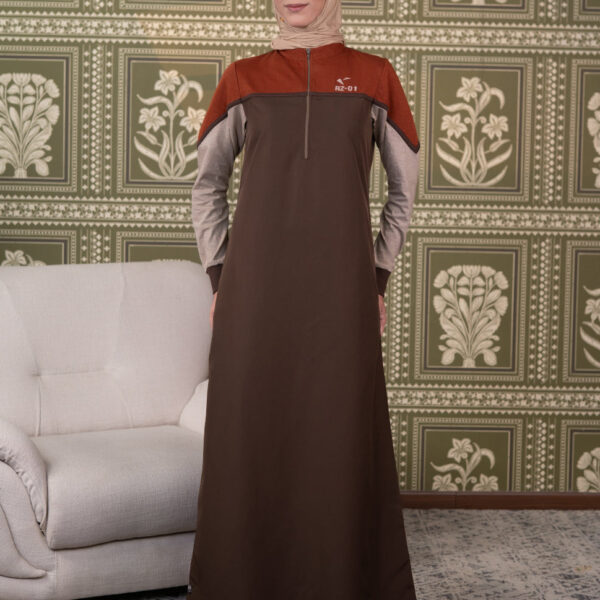 Coffee Love Urban Contrast Abaya