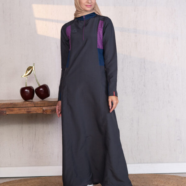 Shale Grey Smart Look Jilbab