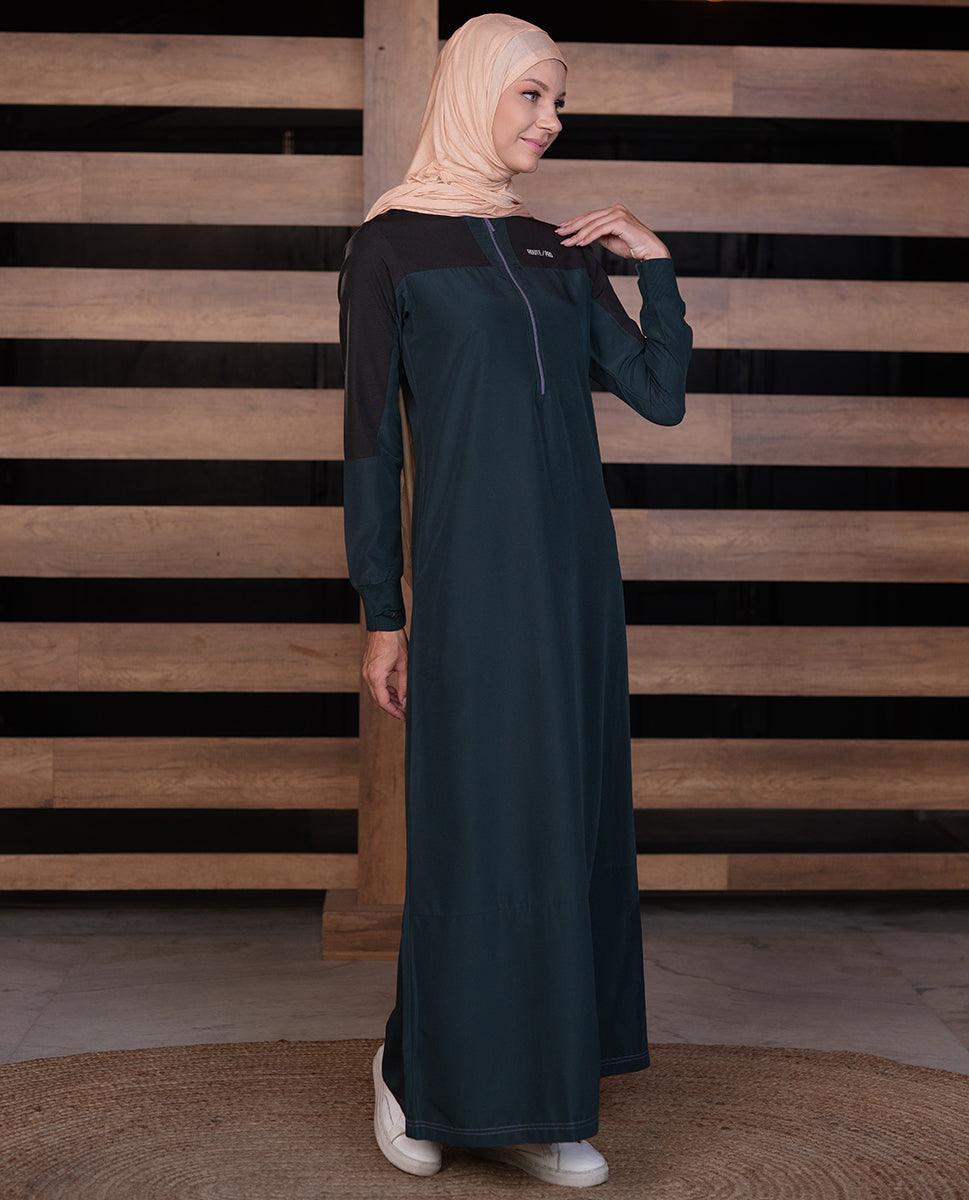 Contrast Flow Urban Jilbab - Image 3