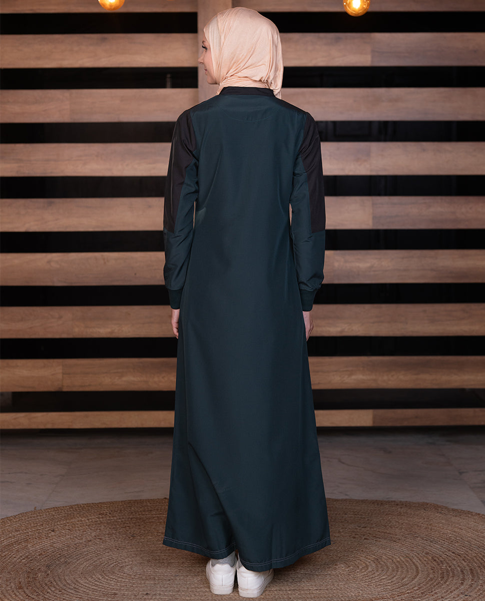 Contrast Flow Urban Jilbab - Image 5
