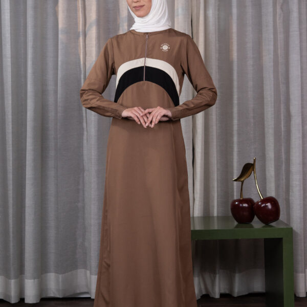 Clay Essence Raised Neck Jilbab