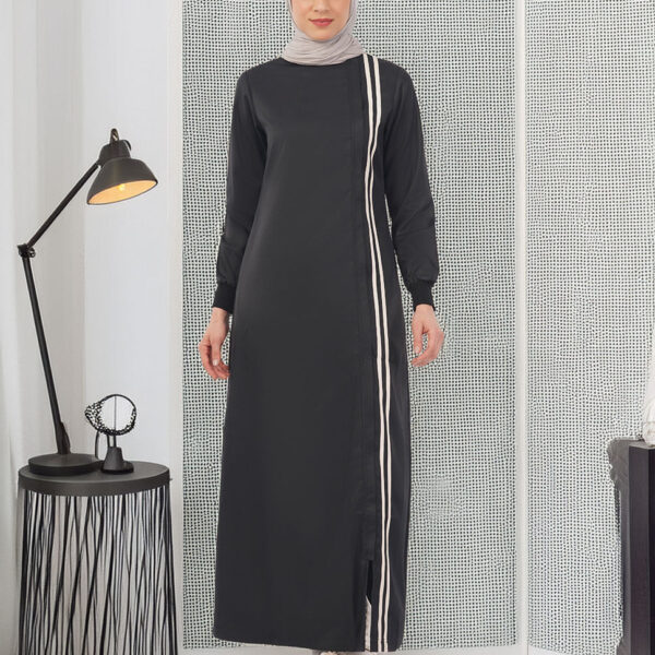 Urban Edge Midnight Black Jilbab