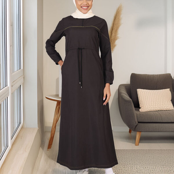 Smart Cinch Midnight Black Jilbab