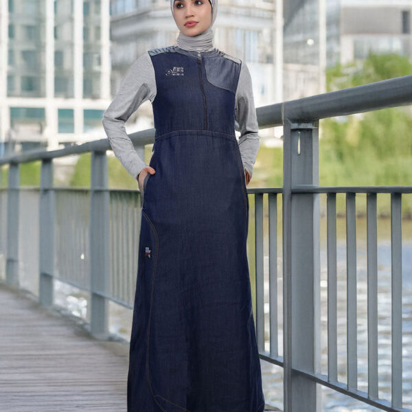 Metroflex Fine Denim Jilbab